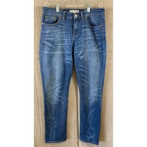 Madewell Jeans Womens 28 Blue Denim The High Rise Slim Boy Jeans Casual Pants